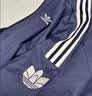 adidas通勤百搭三条纹休闲运动夹克外套男女春秋阿迪达斯三叶草   深靛蓝（推荐选大一码)   XS 实拍图