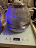 益茶福全自动上水电热水壶茶台烧水壶饮水烧水一体机玻璃底部上水单壶茶几煮茶壶保温泡茶壶开水壶煲水壶 1L 蓝光玻璃壶ZC-S516套装 实拍图