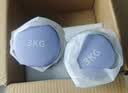 Keep哑铃女士健身家用彩色浸塑环保手铃亚铃全身塑形浅绿1.5kg*2 实拍图