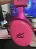 iKF V11 Pro2.0四模游戏耳机头戴式无线电竞7.1声道蓝牙屏显2.4G接收器FPS专用三角洲听声辨位 浆果色 实拍图