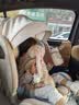 Heekin引领者儿童安全座椅汽车车载用0-12岁新生婴儿宝宝175°可坐可躺 香槟金-智能MAX(智能版加配+全罩式遮阳棚) 实拍图