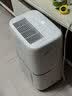 美的（Midea）18升小杏芙PLUS除湿机  家用母婴级低噪轻音抽湿机 40㎡客卧卫抽湿器 智能App除湿器CF18BS/DK 实拍图
