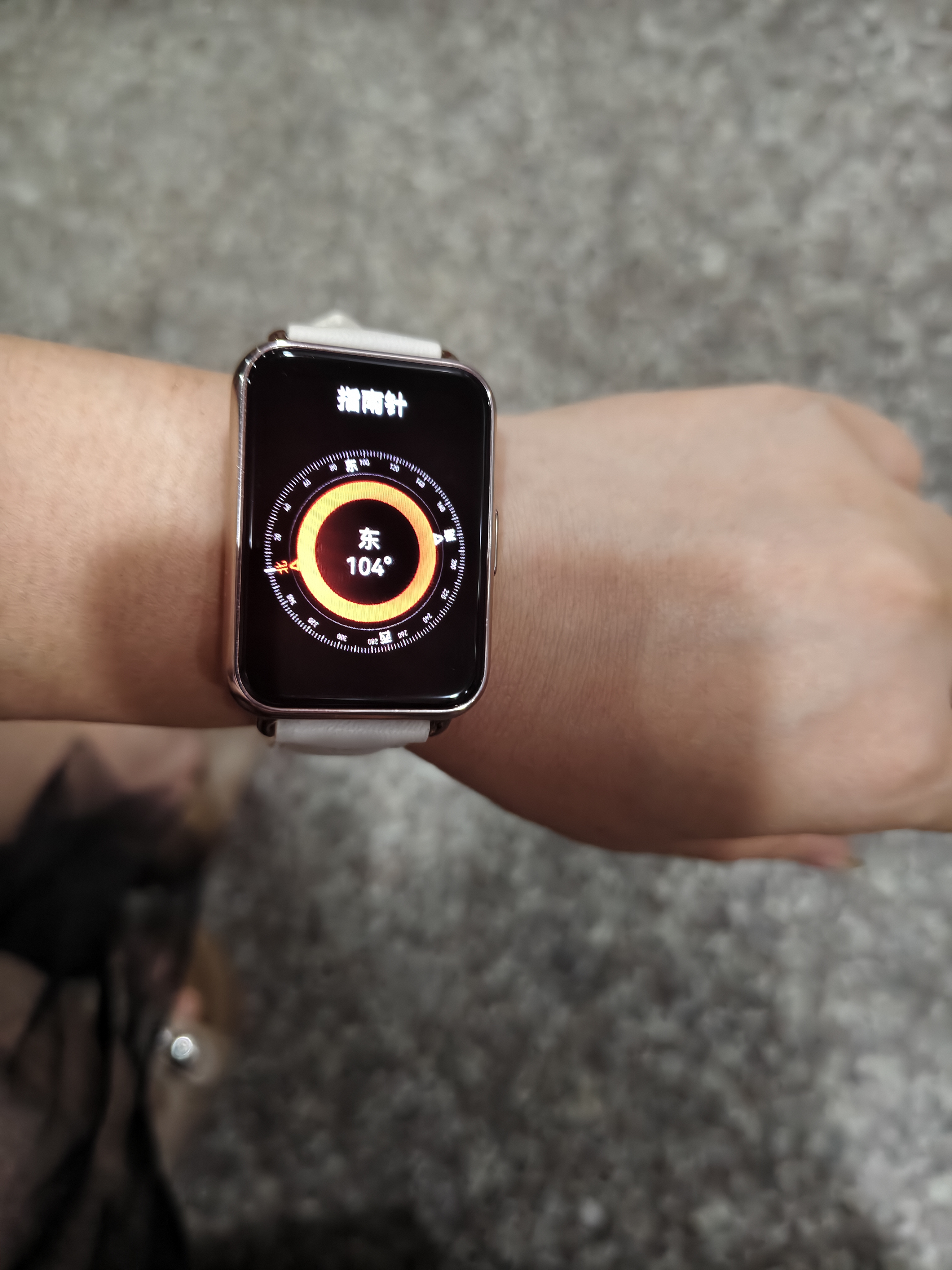 华为（HUAWEI）【七夕情人节礼物】手表Watch fit女士2代智能穿戴运动心率睡眠生理周期NFC血氧女友情侣成人学生 月光白【可以蓝牙通话】晒单送钢表带+太空人 实拍图