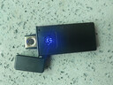 充电打火机防风电子点烟器钨丝usb智能感应点烟器打火机 黑色（两款混发） 实拍图