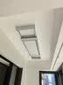 九牧（JOMOO）智能电动晾衣机架自动升降语音控制阳台专用隐形嵌入式晾晒衣架 哑白【尊享2.0】手机控制+大容量+离线语音+遥控+照明 实拍图