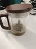 泥也茶杯玻璃茶水分离泡绿茶杯三件杯家用办公喝水杯一人专用男士茶具 实拍图