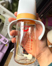 爱得利（evorie） 吸管奶瓶1-3岁 婴儿ppsu12个月以上300ml宽口径带手柄重力球  实拍图