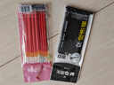 晨光(M&G)文具0.5mm黑色中性笔芯 经济装拔盖子弹头签字笔替芯 碳素黑水笔芯 12支/袋7008 实拍图