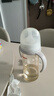 贝亲（Pigeon）自然离乳 PPSU重力球吸管双把手奶瓶 330mL 12月+ AA253 实拍图