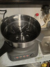 美的（Midea）0氟钛陶电炒锅 电蒸锅 分体式电煮锅蒸煮炒多功能一体4.3L炒菜专用锅电火锅 煎锅 HCG2818S配蒸笼 实拍图