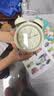 得力（deli）计时器迷你夜灯闹钟家庭卧室床头钟儿童学生专用起床神器黄色9024开学礼物 实拍图