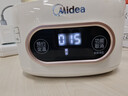 美的（Midea）花漾0胶水全玻璃全自动养生壶 母婴调奶器恒温烧水壶电热水壶煮茶器花茶壶1.2L YS12B102 实拍图