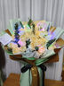 领香鲜花速递香槟玫瑰花束送女友老婆生日礼物全国同城配送 33朵香槟玫瑰花束—女神款 实拍图