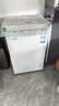 海尔（Haier）100L单温小冰箱迷你冰箱小型家用小冰柜冷柜冷冻冷藏转换一级能效深冷减霜大容量BC/BD-100GHW9D 实拍图