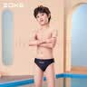 洲克（ZOKE）青少年儿童泳裤男中大童三角专业竞技训练舒适120626816 黑色 14 实拍图