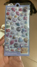 摩托车卡通立体浮趣味贴纸水晶钻石儿童装饰贴3D贴纸可爱浮雕贴纸 3D浮雕贴【海洋款】/包 实拍图