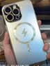 Ekakashop适用苹果XR手机壳iPhoneXR保护套磁吸全包防摔硅胶边镜头全包超薄闪电磨砂男女商务款-黑 实拍图