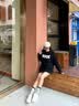 斯凯奇（Skechers）熊猫鞋秋季流行女鞋老爹鞋厚底增高耐磨休闲运动鞋 自然色/NAT 37 【正码正拍】 实拍图