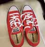 匡威（Converse）All Star夏季经典帆布男女低帮休闲运动鞋黑色1Z635 101007/红色 41 实拍图