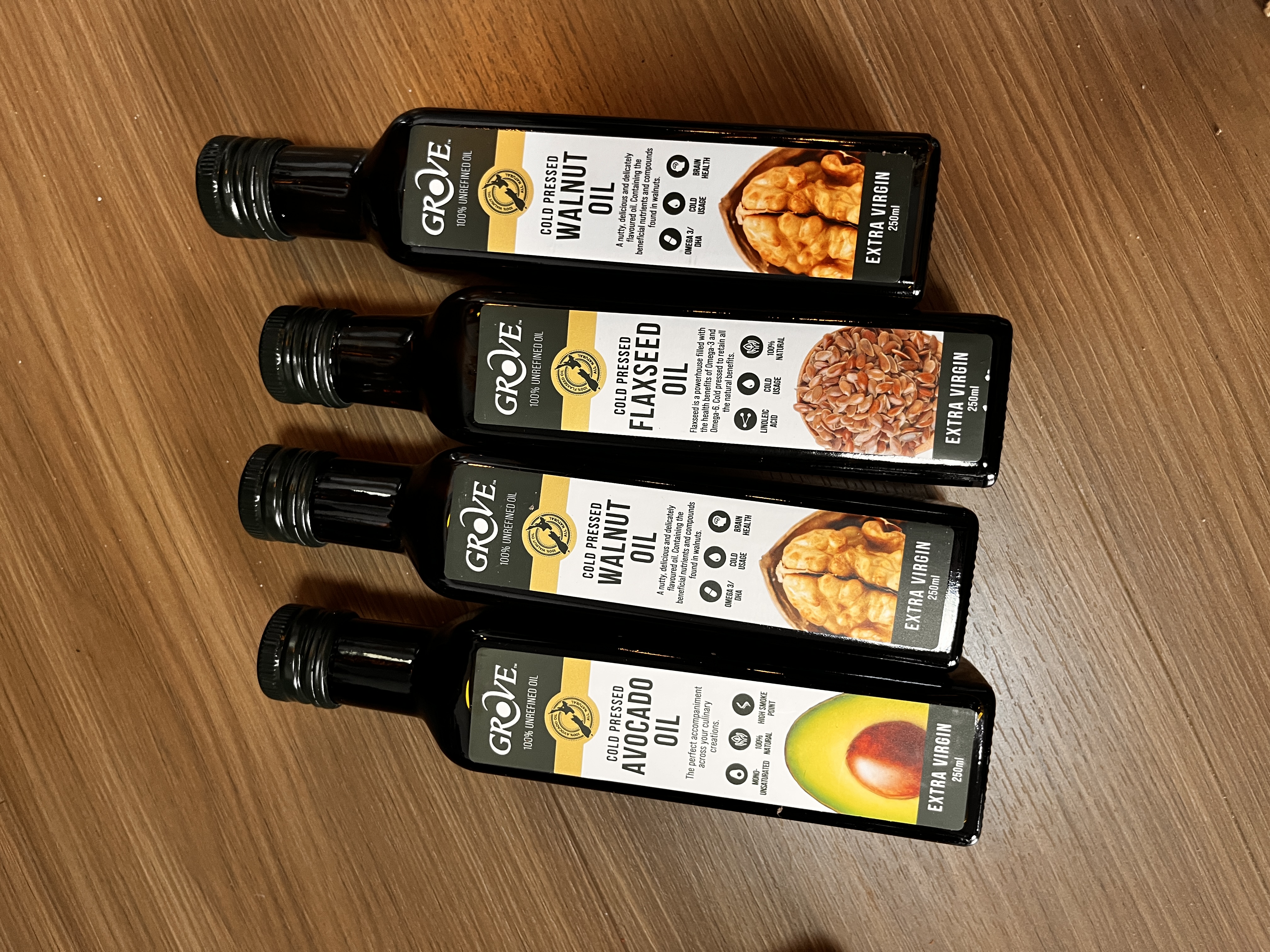 GROVE特级初榨亚麻籽油250ml宝宝儿童辅食油富含亚麻酸凉拌 新西兰进口 实拍图