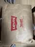 Levi's李维斯情侣同款美式复古简约休闲时尚宽松LOGO印花短袖T恤 白色 002U3-0000 L 实拍图