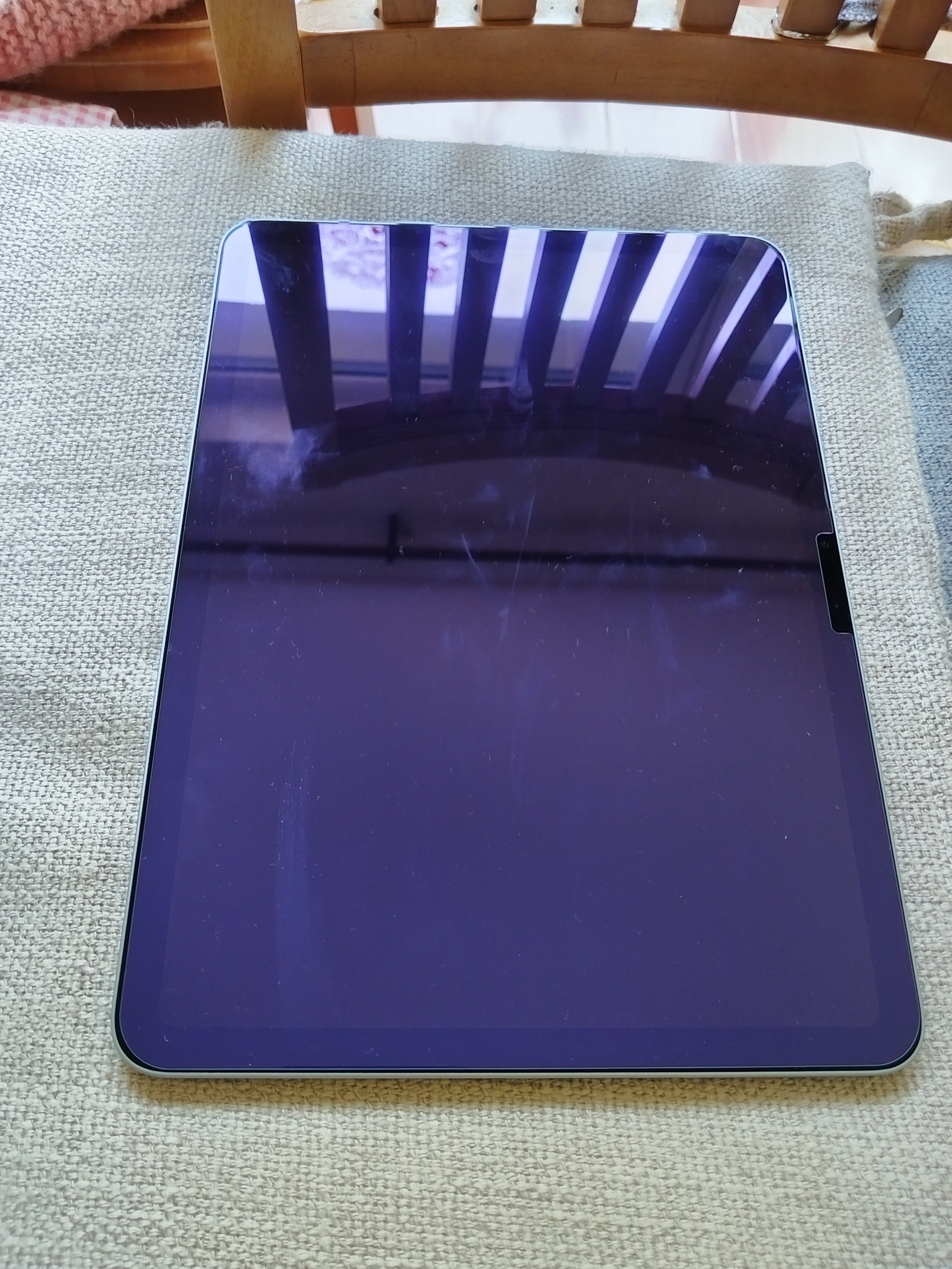 绿联适用苹果iPad Air8/7/6钢化膜防蓝光air11英寸M4芯片26/25/24年款平板电脑屏幕护眼抗指纹保护膜 实拍图