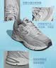 adidas JENNIE同款贝果鞋ASTIR厚底增高老爹鞋阿迪达斯三叶草   灰色   42.5 实拍图
