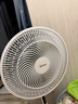 美的（Midea）【飓风节能】七叶柔风立式电风扇/家用轻音落地扇/台式小型风扇/大风力遥控定时摇头风扇 SAH35BSJ 实拍图