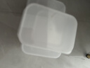 禧天龙冰箱保鲜盒食品级冰箱收纳盒密封盒蔬菜水果冷冻盒 0.9L 3个 实拍图
