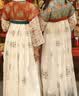 罗蒙儿童汉服中秋节女童唐装女孩古装毕业演出服 敦煌绿 140 实拍图