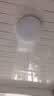 惠普精工led卧室吸顶灯三防灯超薄简约阳台厨卫过道儿童书房灯具30CM白光 实拍图