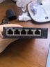 普联（TP-LINK）5口全千兆钢壳交换机 企业级交换器 4口监控网络网线分线器  金属机身 TL-SG1005D 实拍图
