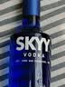 深蓝（SKYY）品牌推荐 深蓝伏特加 SKYY VODKA 蓝天伏特加 原装进口洋酒烈酒 深蓝伏特加 750mL 1瓶 实拍图
