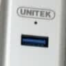 优越者USB3.0分线器高速10口扩展器HUB集线器带电源单控开关电脑接口一拖十USB扩展坞转接器H1315A 实拍图