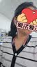索爱（soaiy）X8无线蓝牙耳机 颈挂式跑步运动音乐耳机半入耳长续航 适用于苹果安卓华为手机 玫瑰金 实拍图
