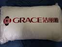 洁丽雅（Grace）枕头 7A抗菌星级酒店家用枕芯 白色枕头成人一对45×70cm 实拍图