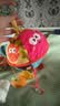 jollybaby婴儿玩具抽抽乐车挂件感官锻炼益智床铃拉拉乐-水果球形抽抽乐 实拍图