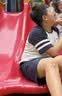 左西男童夏装套装儿童运动短袖纯棉夏季2026新款男孩两件套 白色 120 实拍图