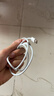 固质苹果17充电器适配原装正品40W/60W动态快充头iphone15/16promax/编织120W充电线type-c数据线插头 【直营正品】苹果Type-C闪充编织线-1米 实拍图