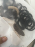 加粗高弹力无接缝头绳发圈头饰发饰皮筋ins女扎头学生 花纹混色毛巾圈【10条装】 实拍图