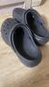 卡骆驰（crocs）经典云朵Clog女沙滩洞洞凉拖鞋206750 黑色39（39-40） 实拍图