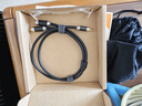 秋叶原（CHOSEAL）3.5mm转2RCA双莲花 发烧级单晶铜音频线 Hifi无损音质 手机电视脑功放音响线 1米 QS9908T1 实拍图