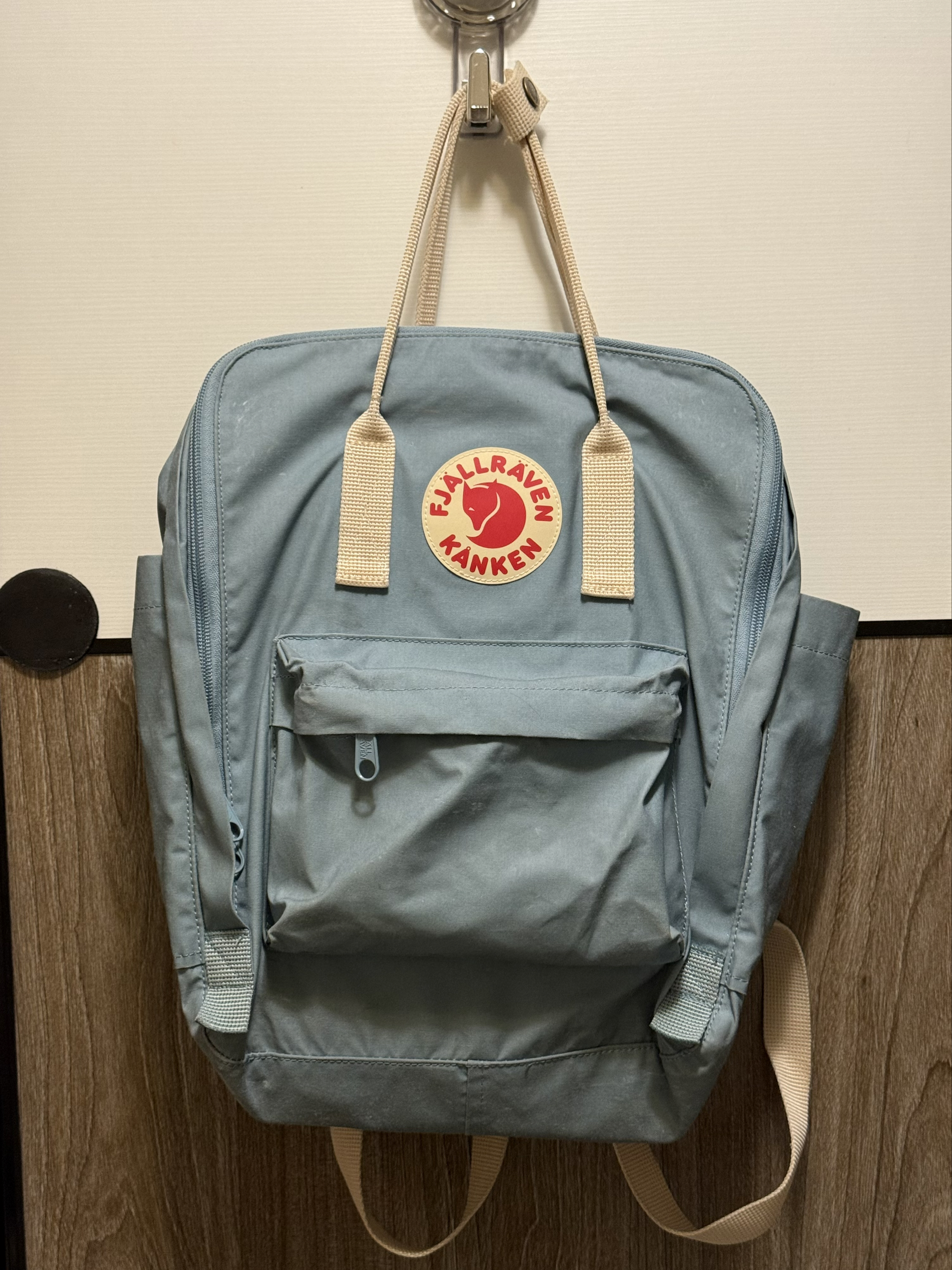 FJALLRAVEN北极狐双肩包女大容量背包书包23510-021-312雾灰/粉16L开学礼物 实拍图