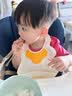 PUTOT宝宝围兜硅胶婴儿童吃饭围嘴加大加宽防水罩衣辅食蛋花饭兜 实拍图