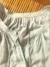 森马（Semir）衬衫女夏季七分灯笼袖A字oversize肌理流苏2026衬衣109326105002 实拍图