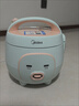 美的（Midea）小电饭煲迷你微压小型家用电饭煲1-2人用电饭锅小电锅宿舍用老式多功能煲汤煮饭煮粥不粘内胆 【趣味小猪煲】一键快煮 1.6L 黑晶防粘内胆 实拍图