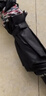 天堂伞 加大雨伞三折 经典商务伞格纹10骨加大雨伞男女 藏青 实拍图