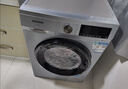 西门子（SIEMENS）小晶钻优享 10KG大容量全自动滚筒洗衣机自带烘干 洗烘一体 蒸气护理 WN52B2U08W 实拍图