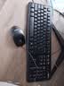 罗技（Logitech）MK120 键鼠套装 有线键鼠套装 办公键鼠套装 电脑键盘 USB即插即用 全尺寸 黑色 实拍图