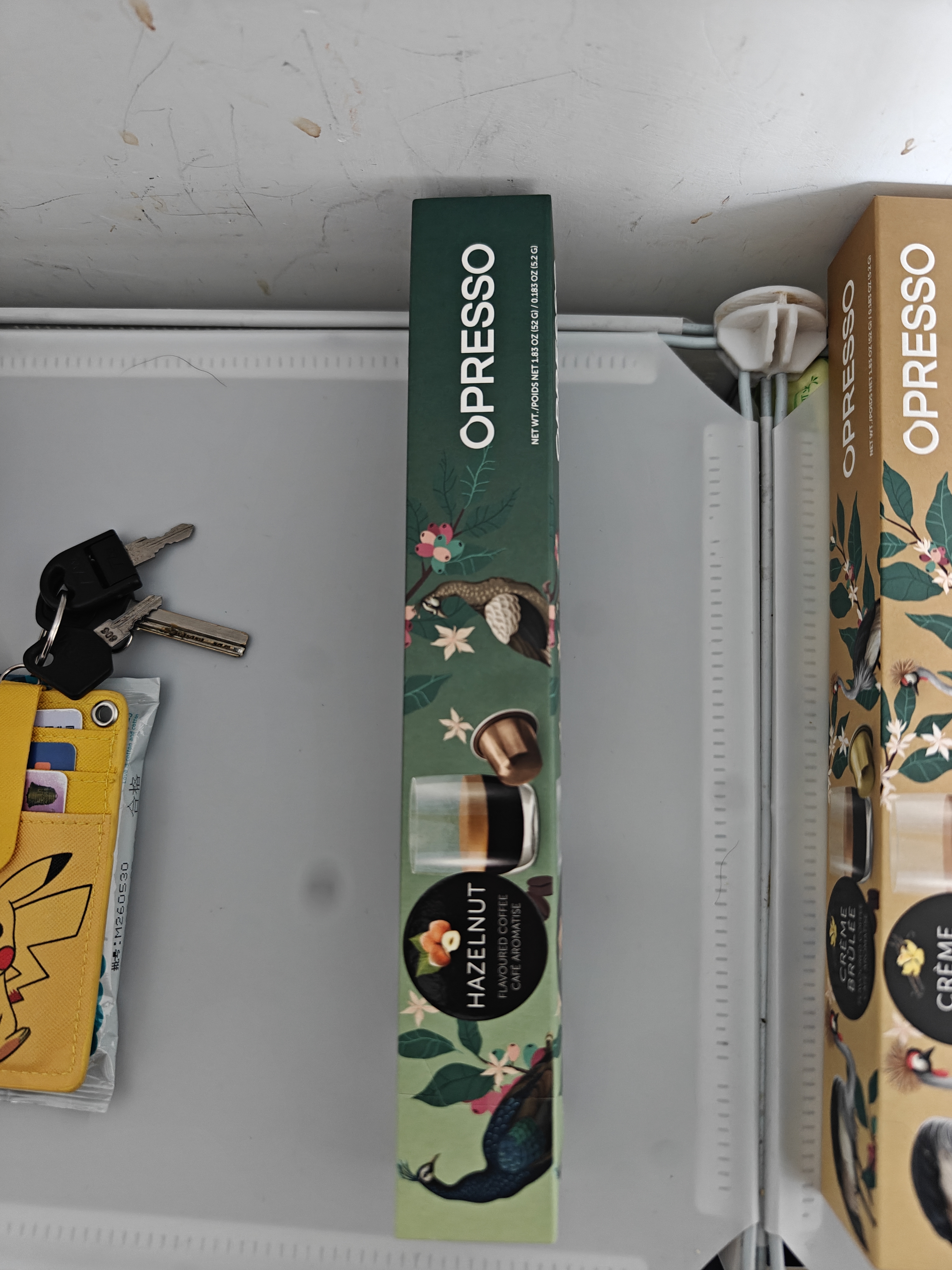 OPRESSO原装进口 Nespresso胶囊咖啡兼容咖啡机意式美式拿铁研磨黑咖啡粉 榛子  10颗/盒 实拍图